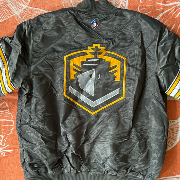 STARTER San Diego Fleet Varsity Bomber Jacket - Picture 12 of 13